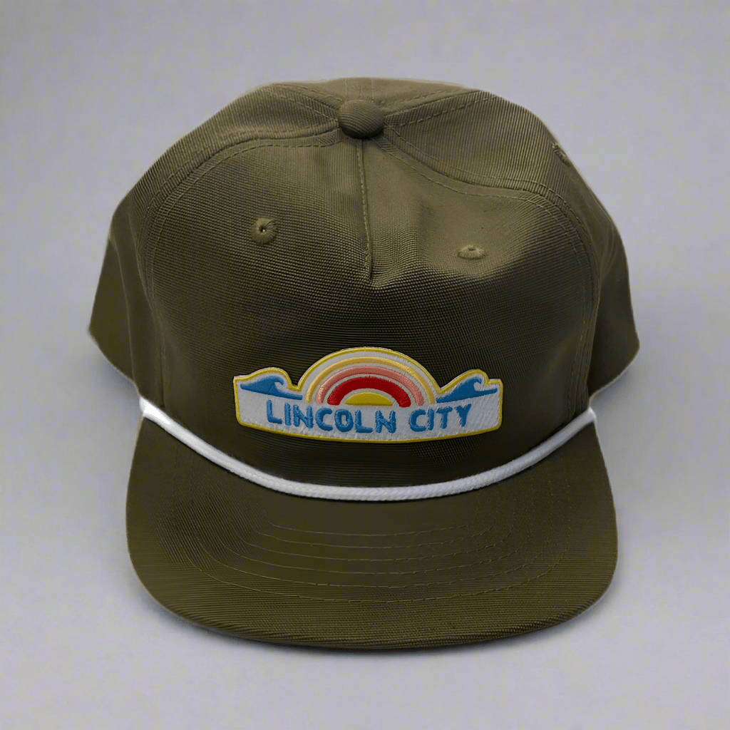 Hat - 5 Panel Canvas Olive
