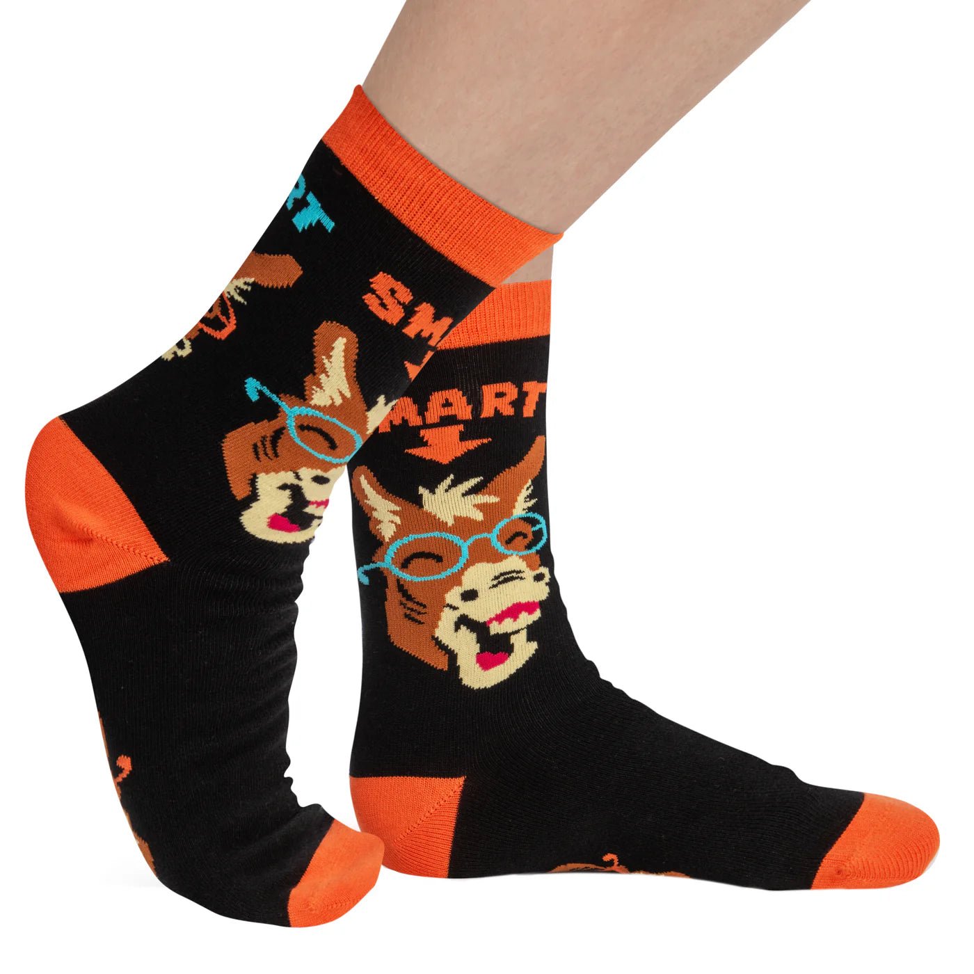 Socks - Crew Length 'Smart A** Donkey' Socks