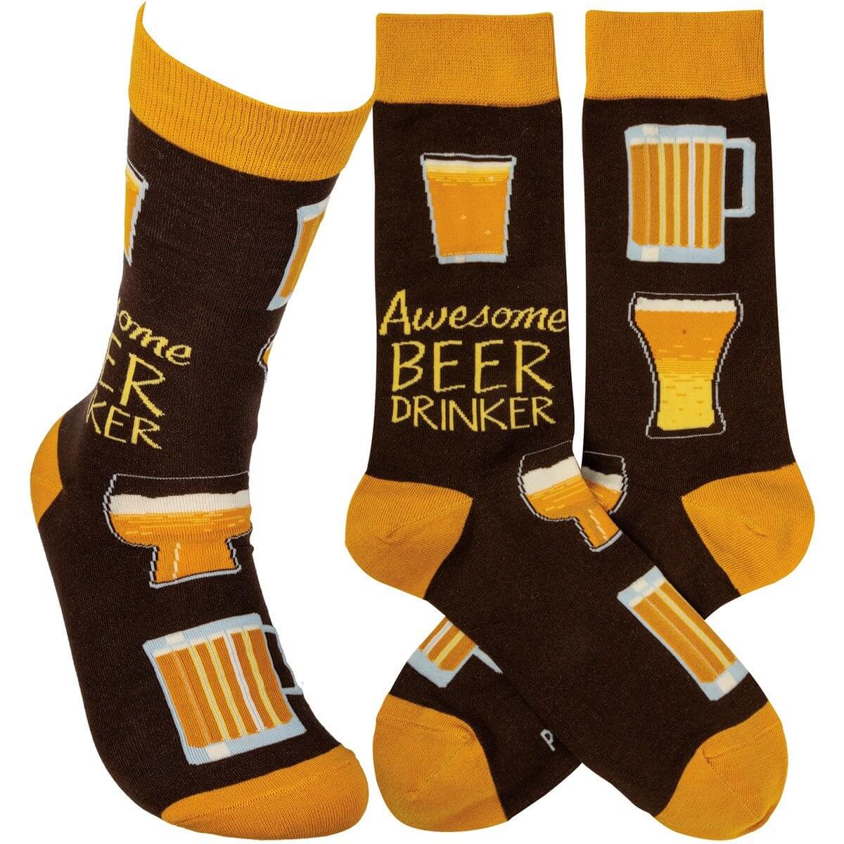 Socks - Awesome Beer Drinker Socks