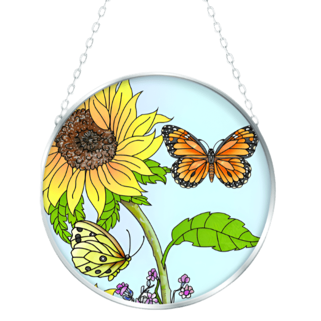 Suncatcher - Sunflower Yellow 4.5"