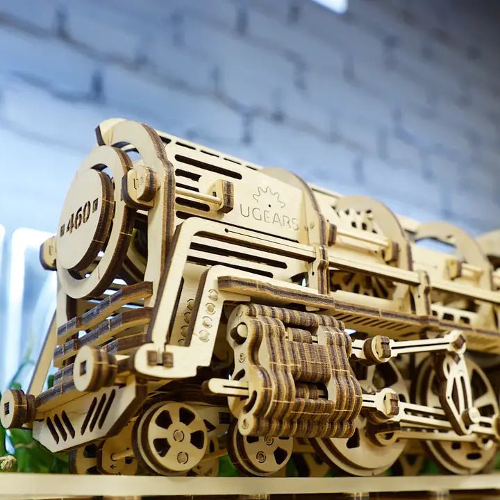 Puzzle Model - Locomotive with Tender