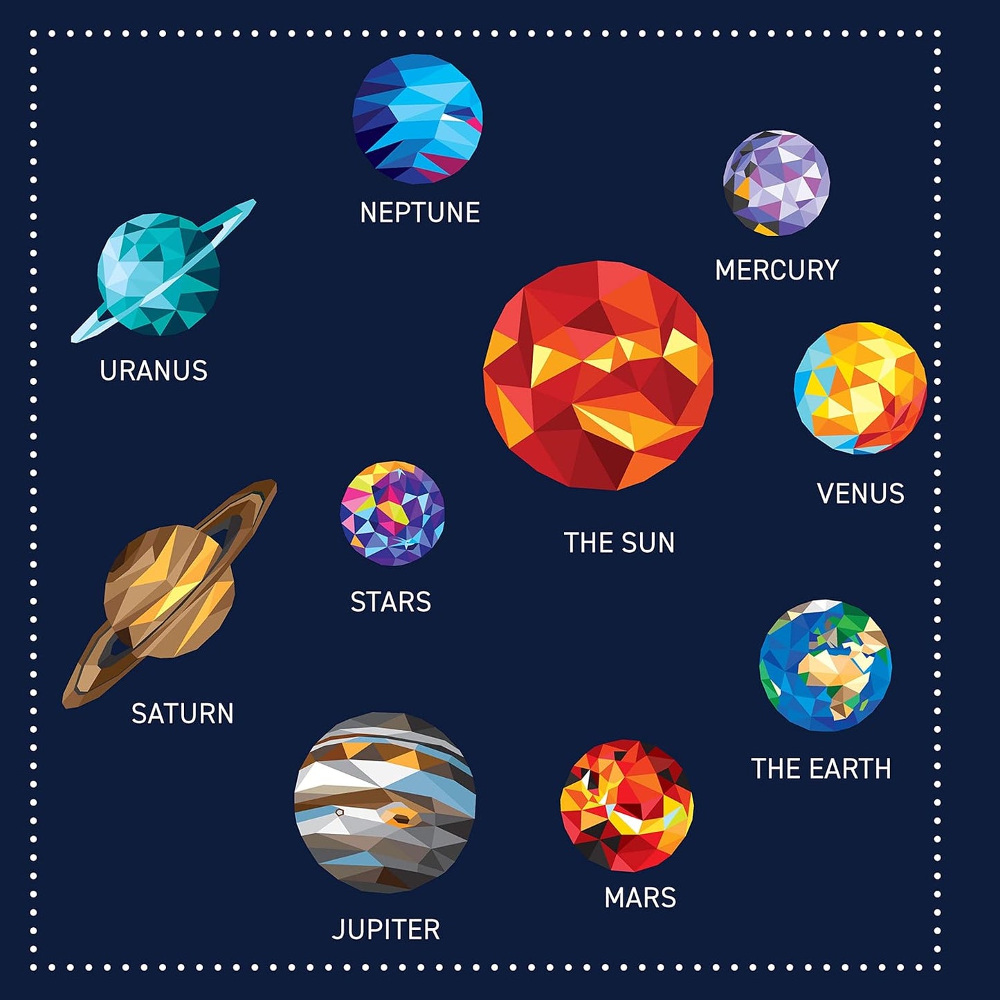 My Sticker Paintings Planets