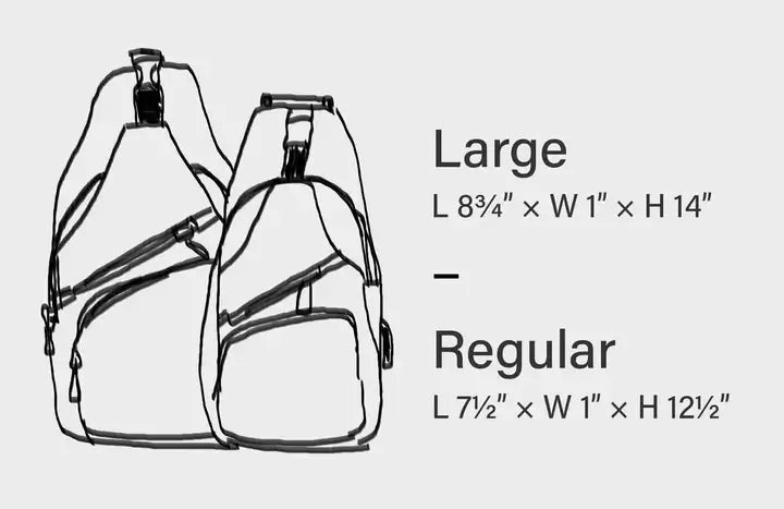 Day Pack Anti Theft Plum - Small