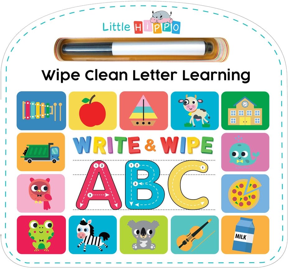 Book Write & Wipe ABC Letter Learning