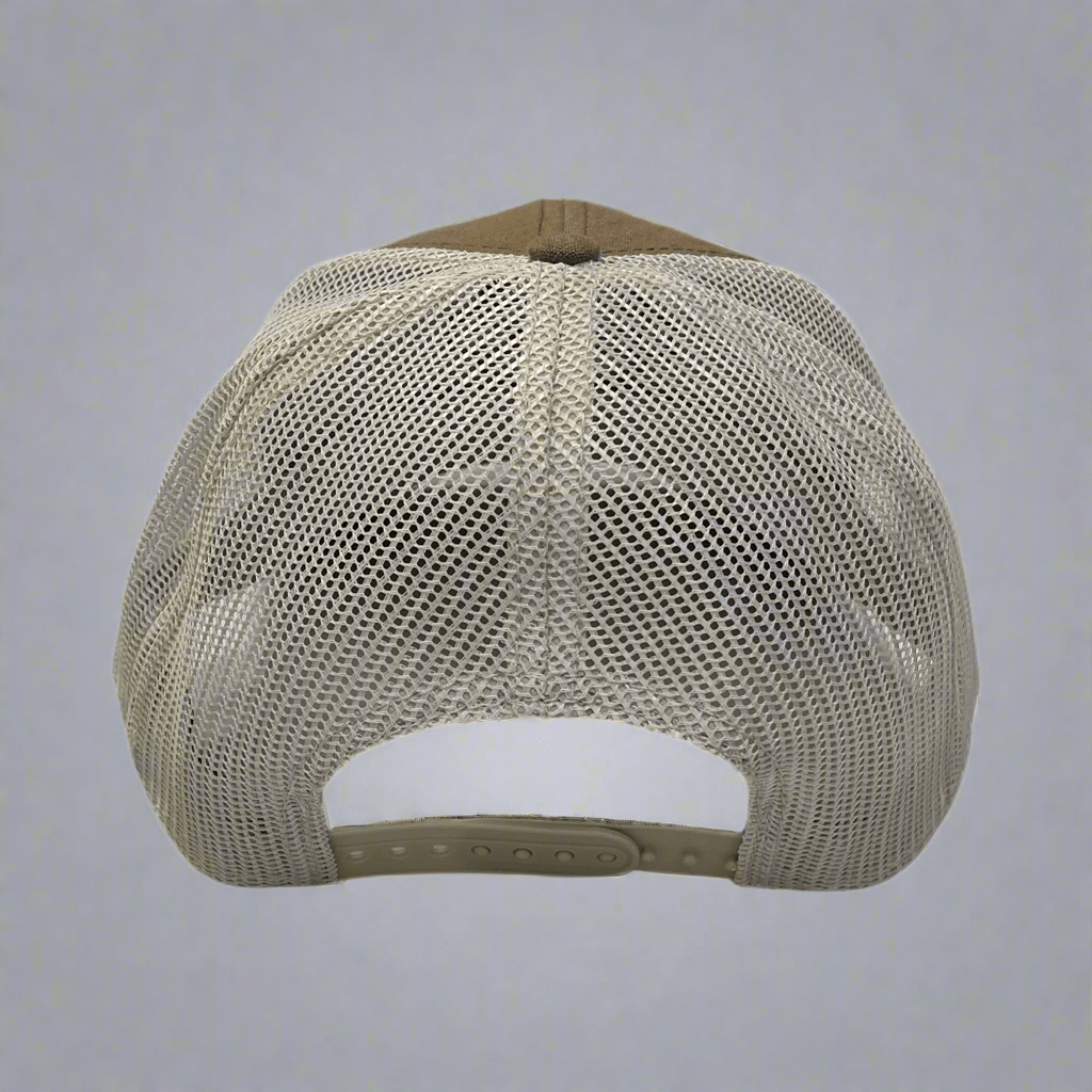 Hat - Trucker Style Brown and Tan