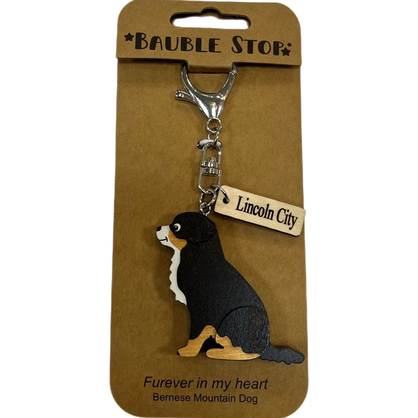 Keychain - Bernese Mountain Dog