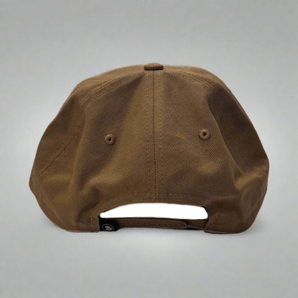 Hat - 5 Panel Canvas Brown