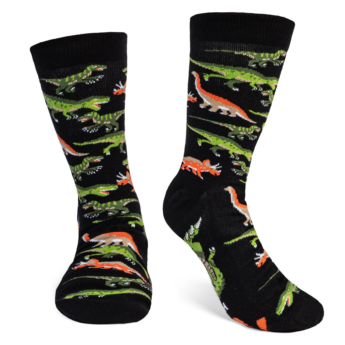 Socks - Crew Length 'I'm Rexy and I Know it' Dinosaur Socks