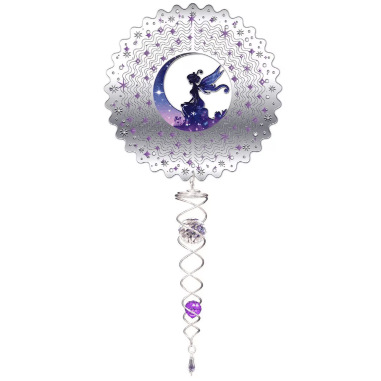 Wind Spinner - 14" Fairy Spinner Set
