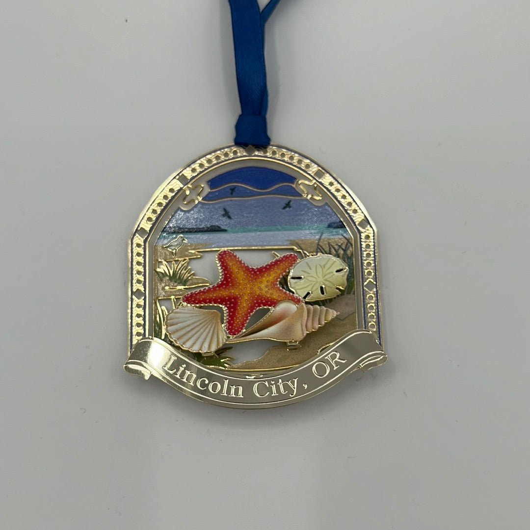 Ornament - At the Shore "Lincoln City"