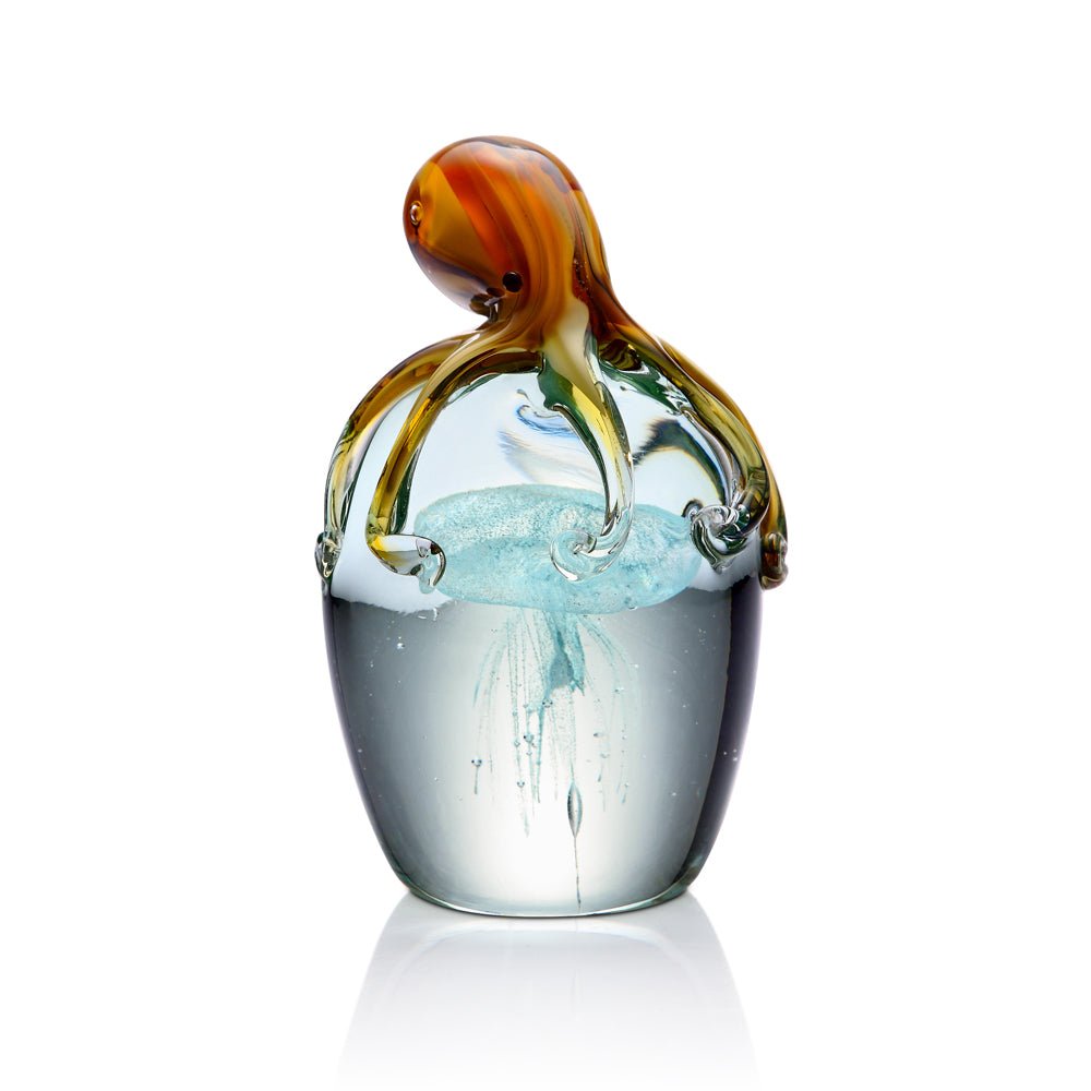 Glass Art - Octopus and Jellyfish - 76087