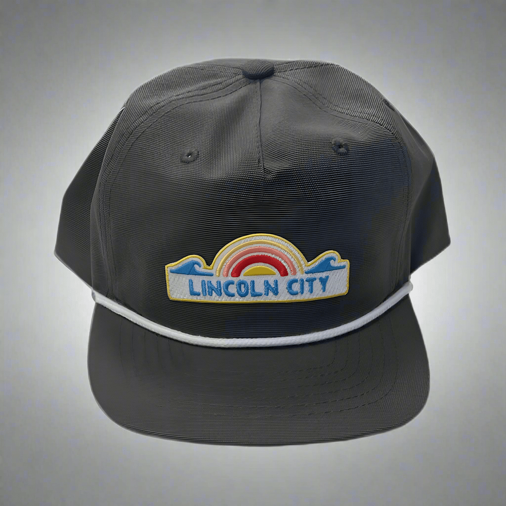 Hat - 5 Panel Canvas Light Grey