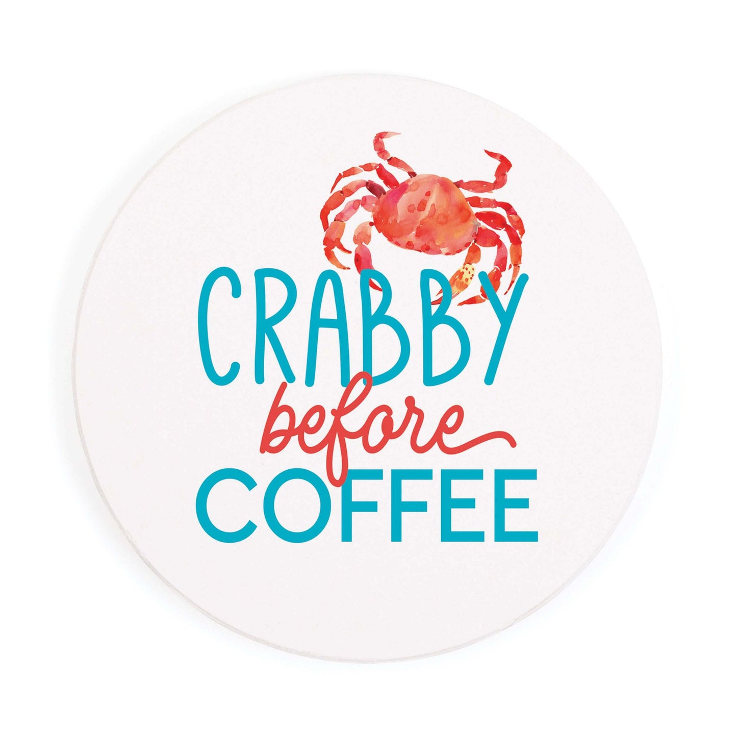 Coaster - Crabby Before Coffee