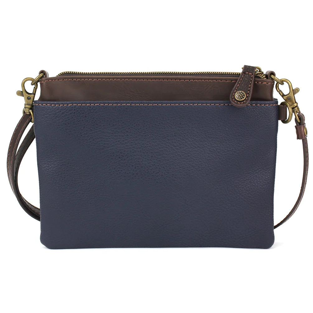 Mini Crossbody Navy Horse Family