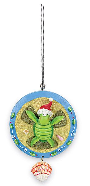 Ornament - Resin Ornament - Turtle Sand Angel