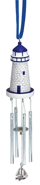 Ornament - Resin Ornament - Lighthouse Windchime