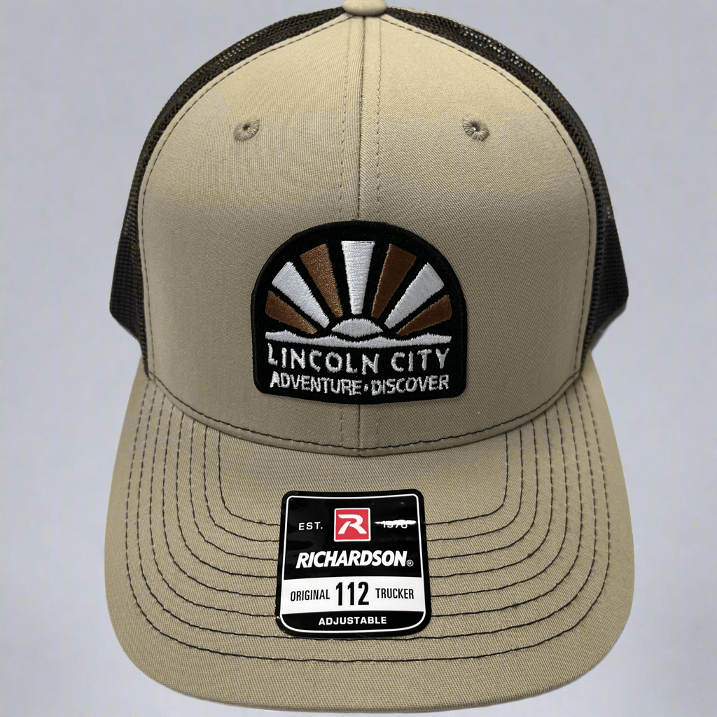Hat - Trucker Style Tan Sunset