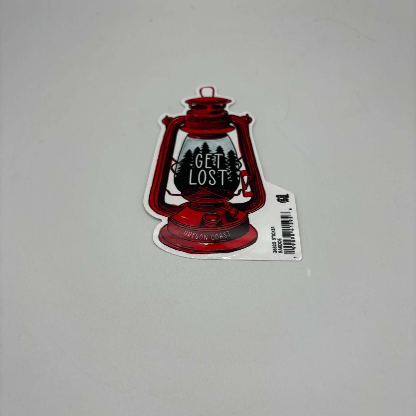 Sticker - Large lantern get lost Oregon coast
