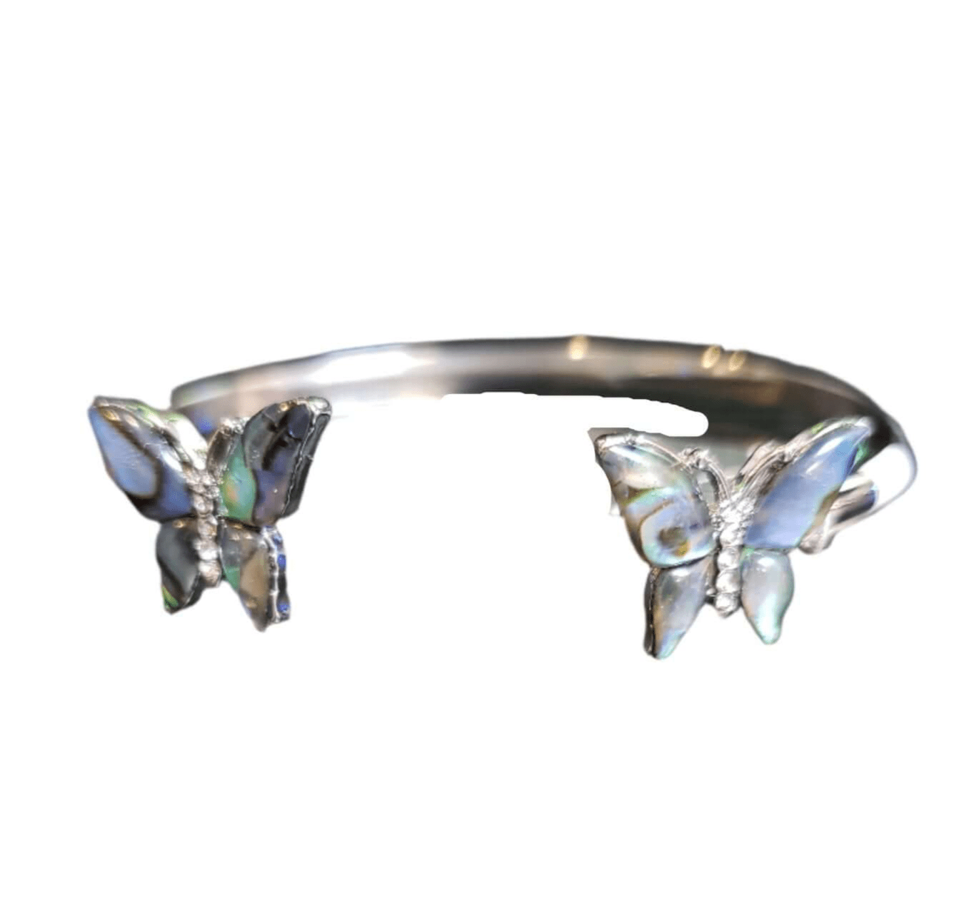 Bracelet - CFB 118 Cuff Double Butterfly
