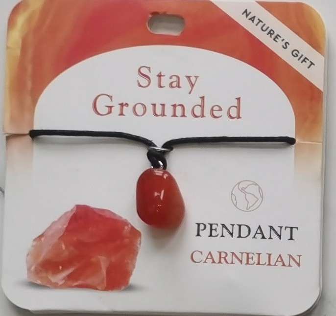 Pendant - Nature's Gift - Carnelian - Wishing Pendant