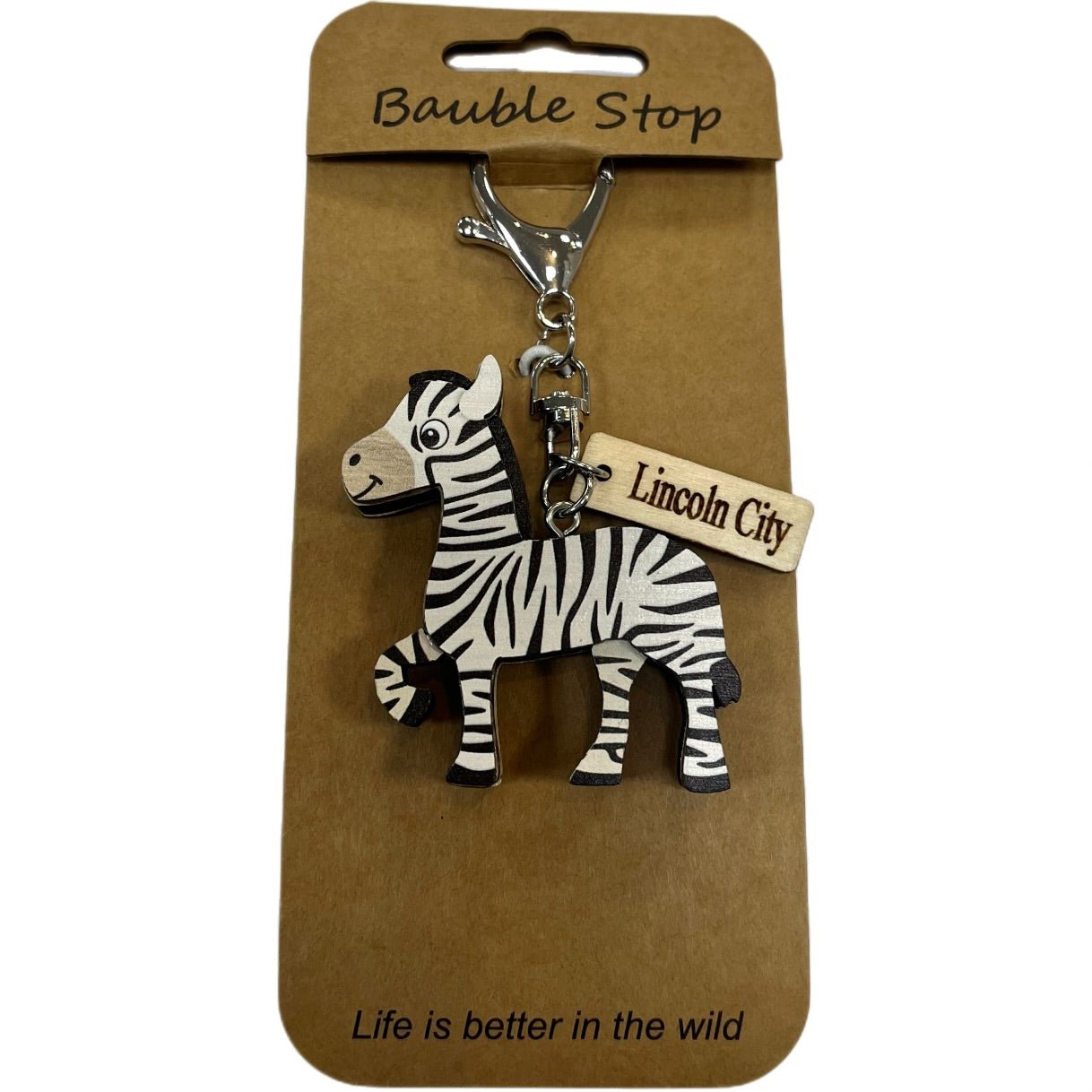 Keychain - Zebra