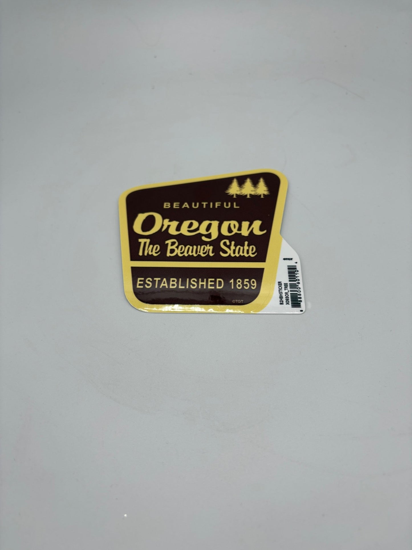 Sticker - Large beautiful organ the Beaver State established 1859