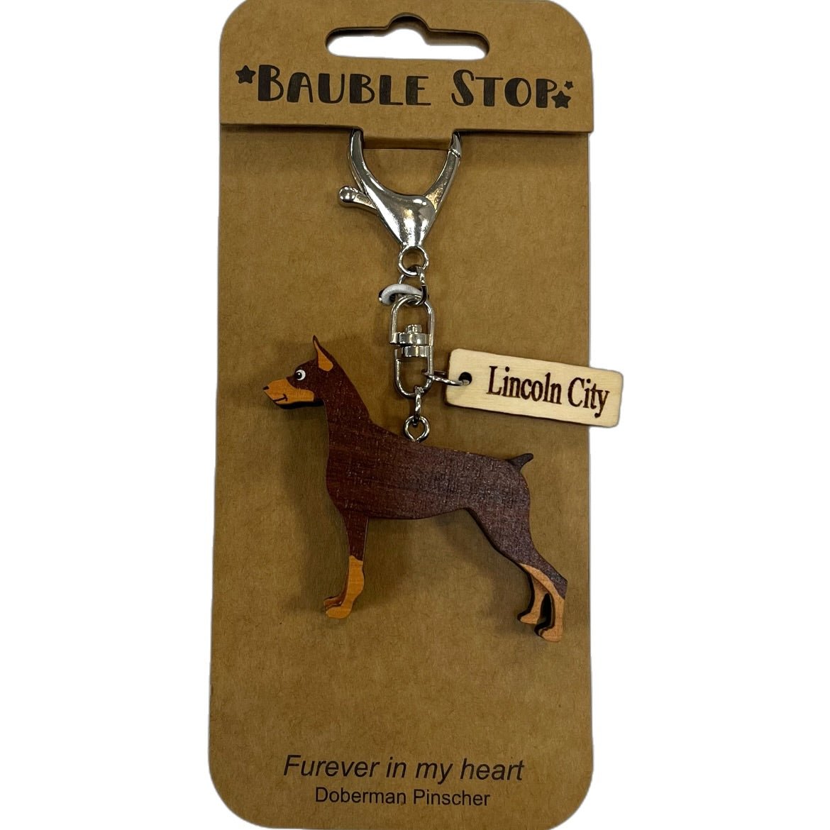 Keychain - Doberman Pinscher