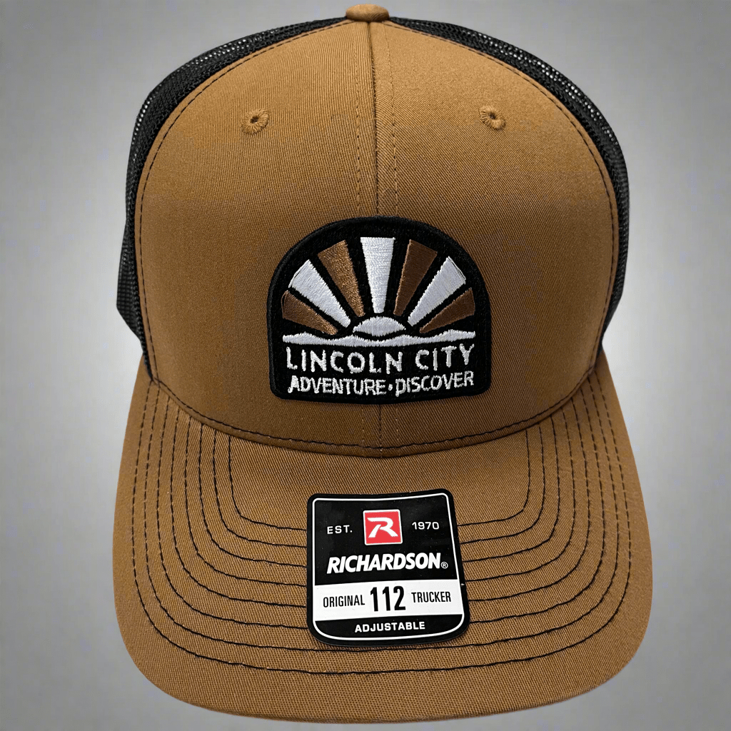 Hat - Trucker Style Burnt Brown Sunset