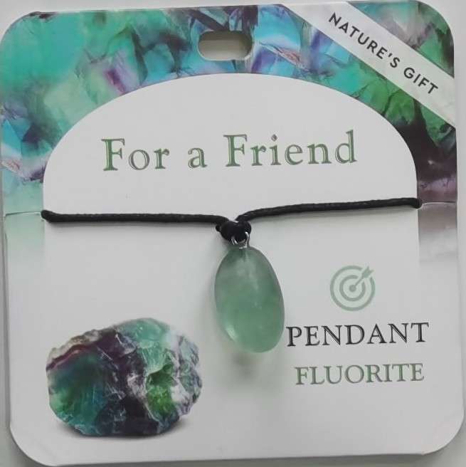 Pendant - Nature's Gift - Fluorite - Wishing Pendant