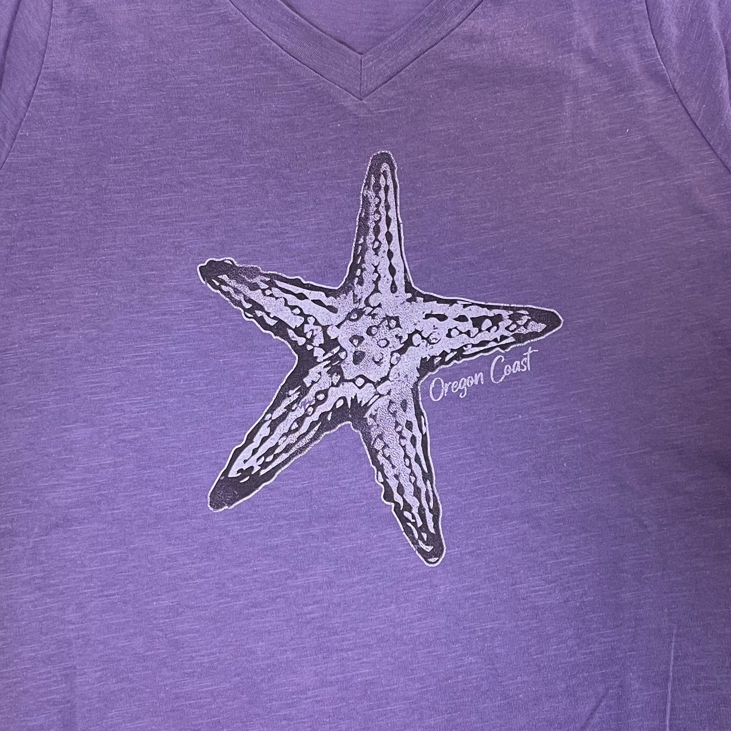 Clearance - Ladies T-Shirt Foolish Sea Star Orchid