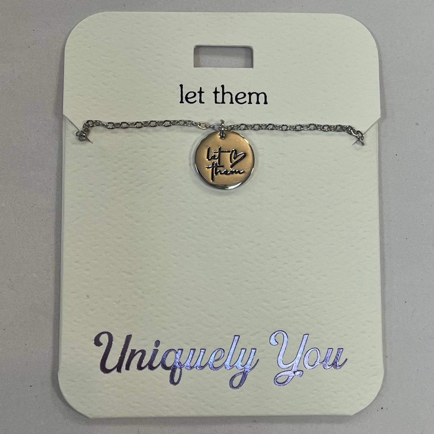 Necklace - YOU 1203 - Let Them