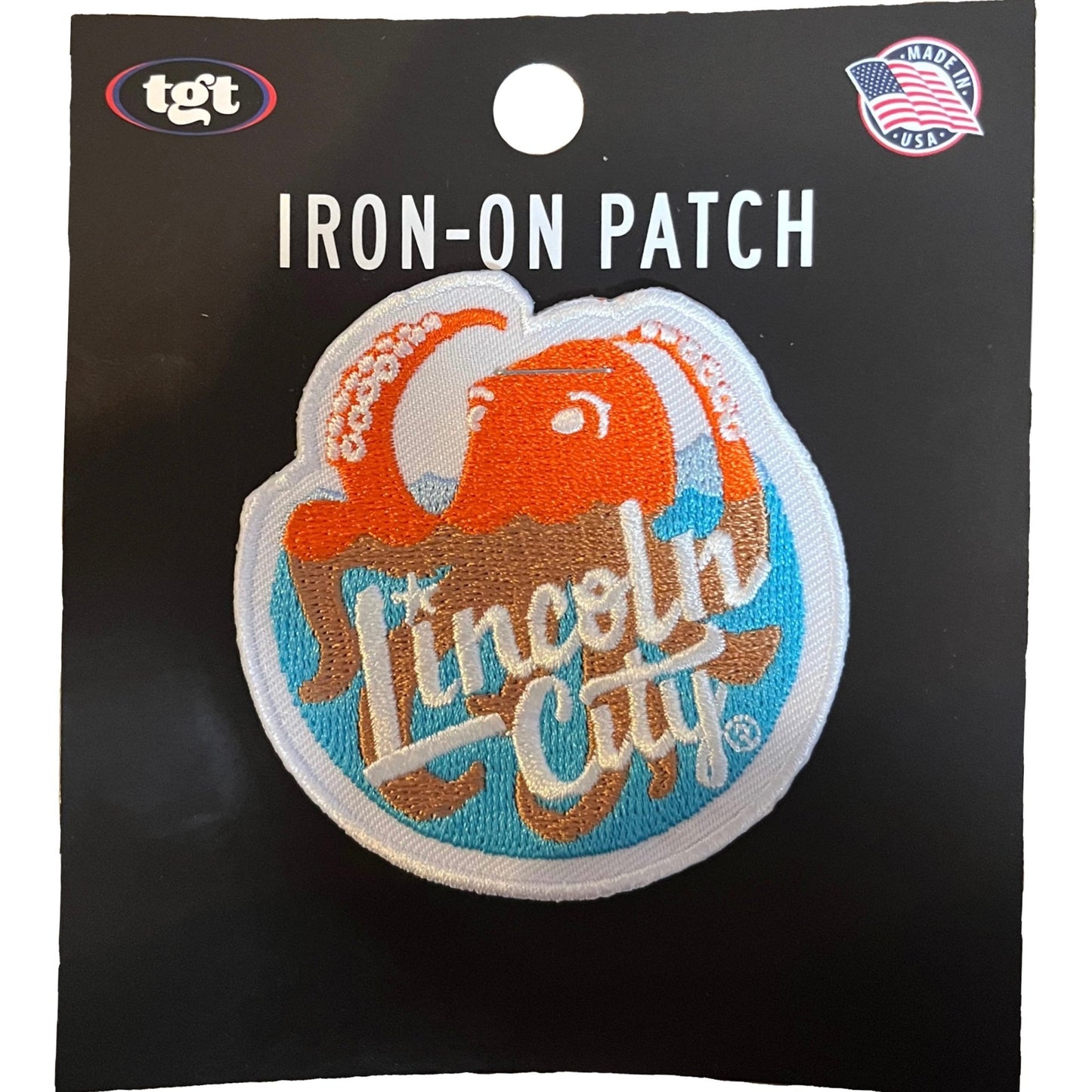 Patch- Lincoln City Logo Embroidered Patch
