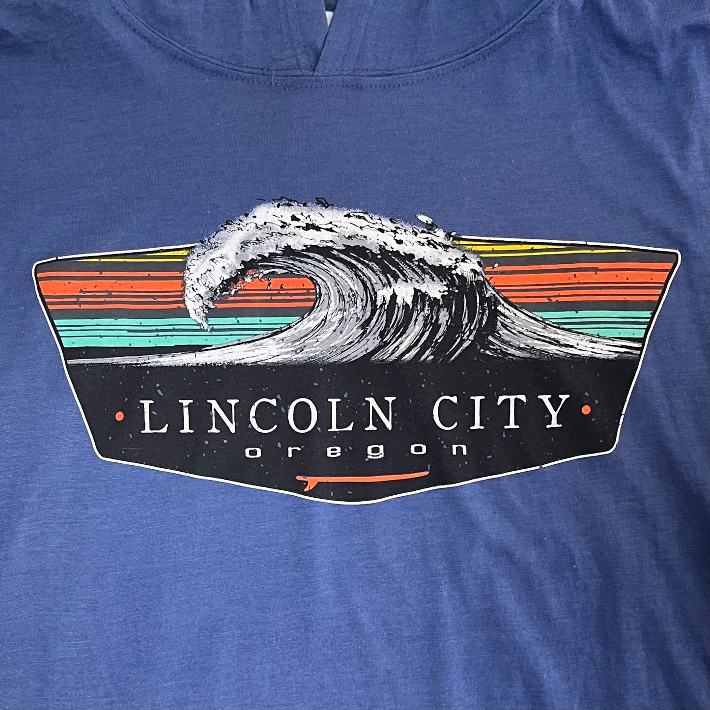 Unisex Long Sleeve Shirt Passe Wave Arctic Blue