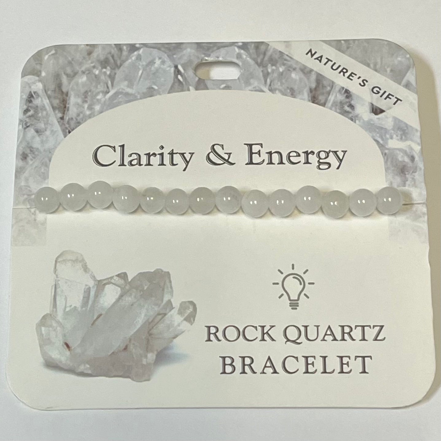 Bracelet - Nature's Gift - Rock Quartz - Healing Bracelet