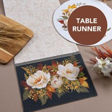 Table Runner - Fall Splendour Flowers