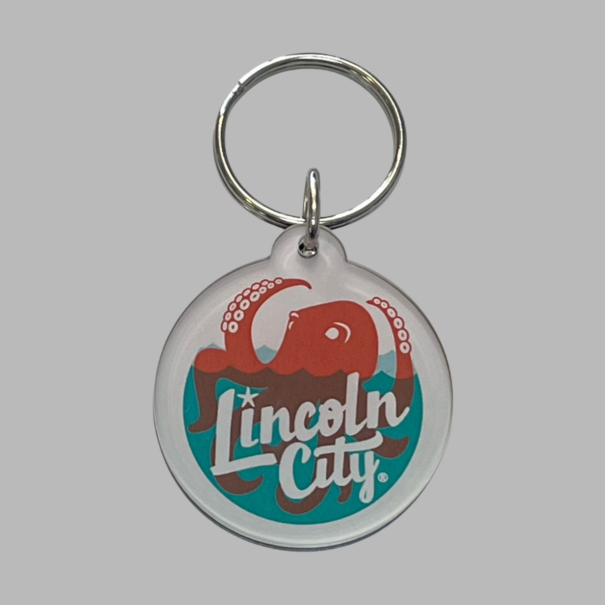 Keychain - Acrylic Lincoln City Logo