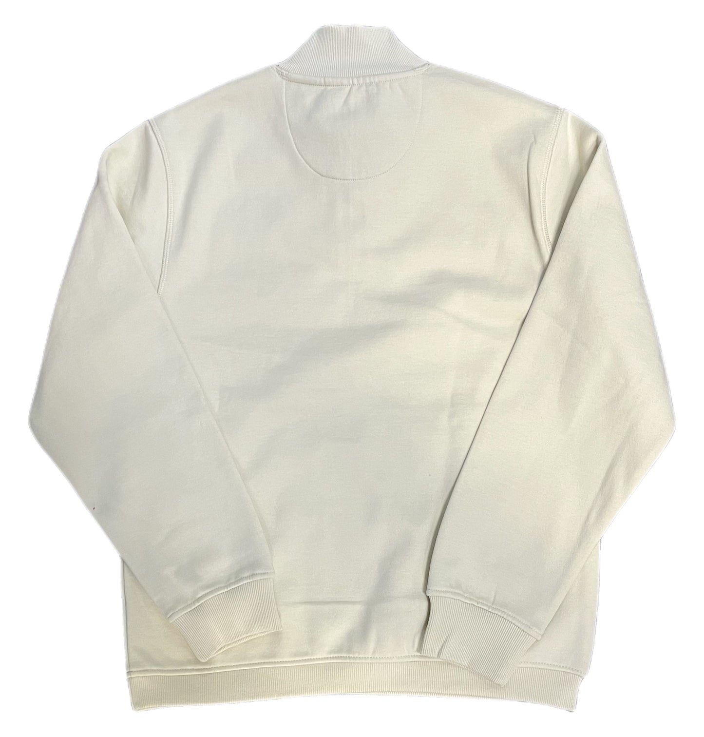 Sweatshirt Zip - Unisex Heavy Duty Fleece Cream