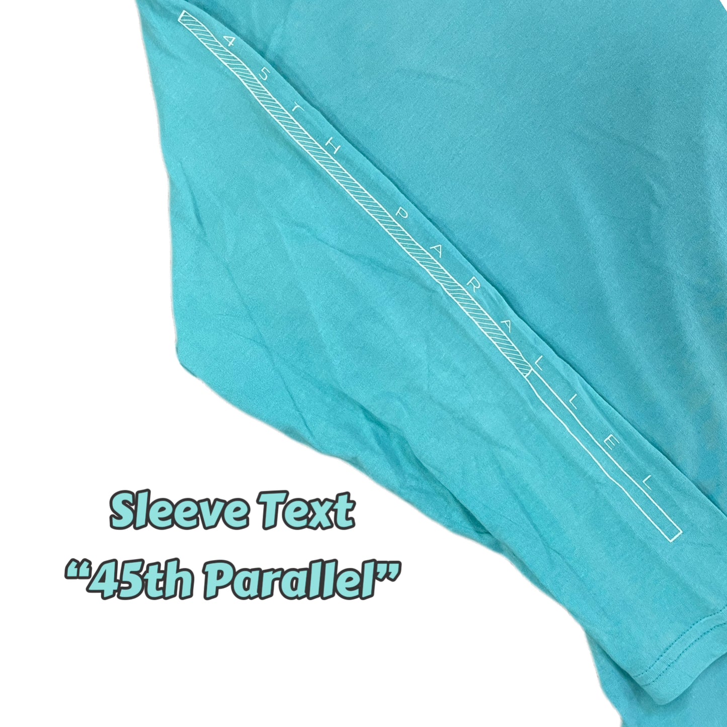 Clearance - T-Shirt - Ladies V-Neck Long Sleeve Shirt Sky Blue