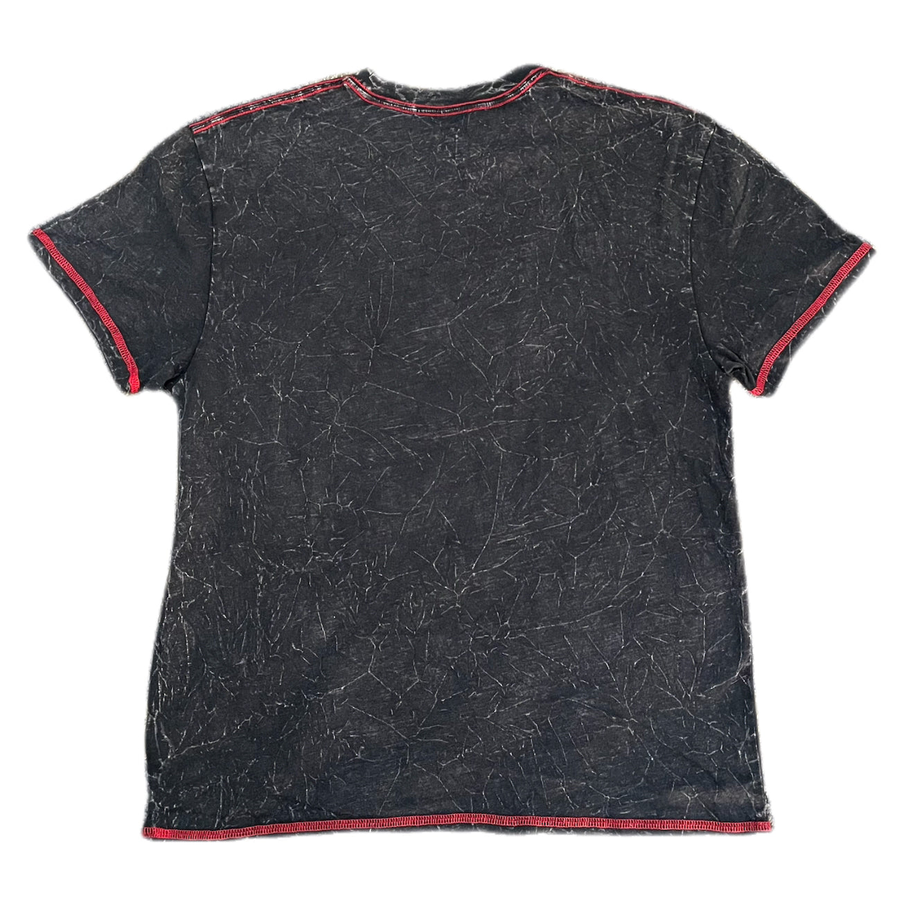 T-Shirt - Unisex Black w/Red Thread