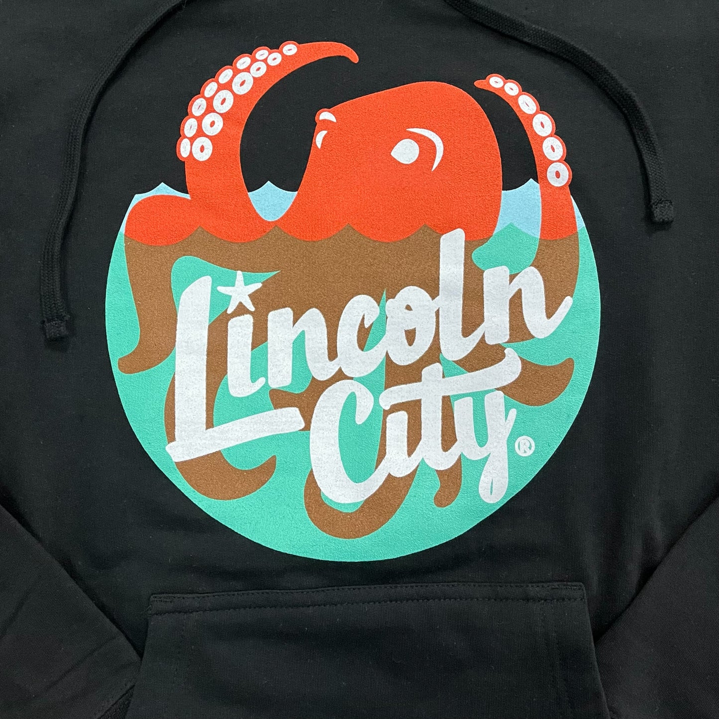 Hoodie - Unisex Lincoln City Logo in Black