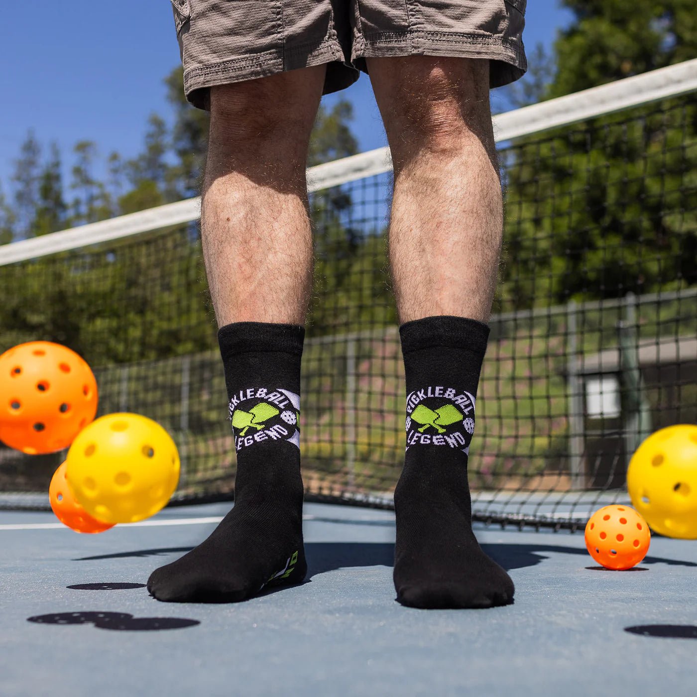 Socks - Crew Length 'Pickleball Legend' socks
