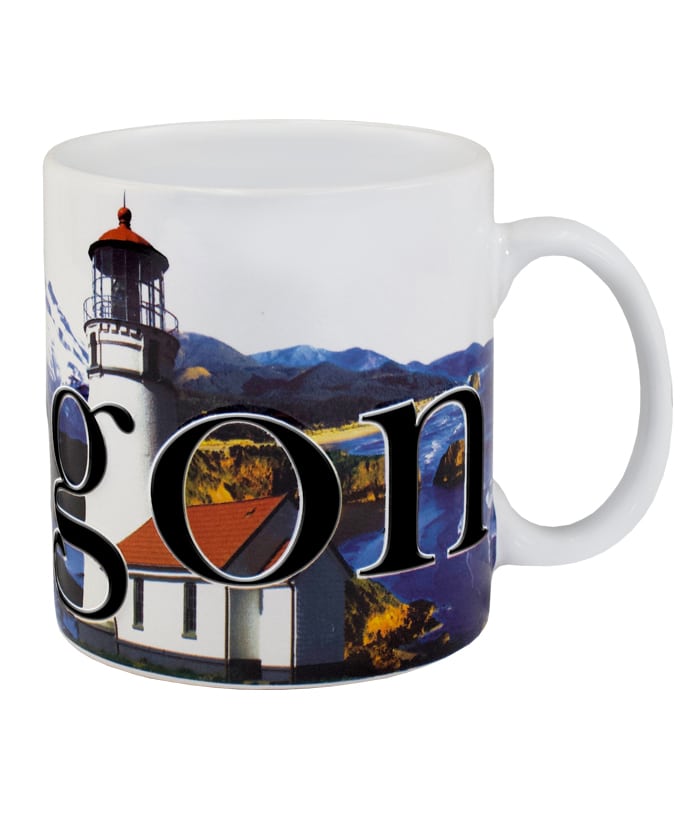 Mug - Oregon Color Relief