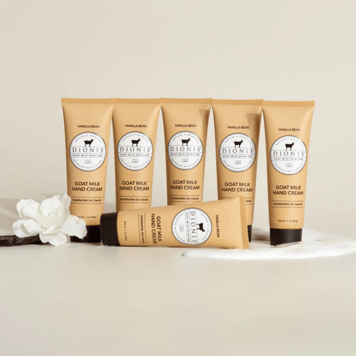 Lotion - Dionis Vanilla Bean Goat Milk Hand Cream, 1oz Bottle
