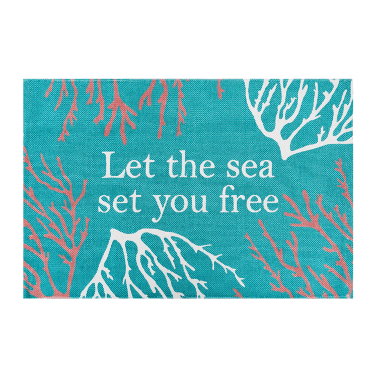 Floor Mat - Let The Sea Set You Free