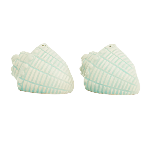 Salt & Pepper Shaker Set - Seashells