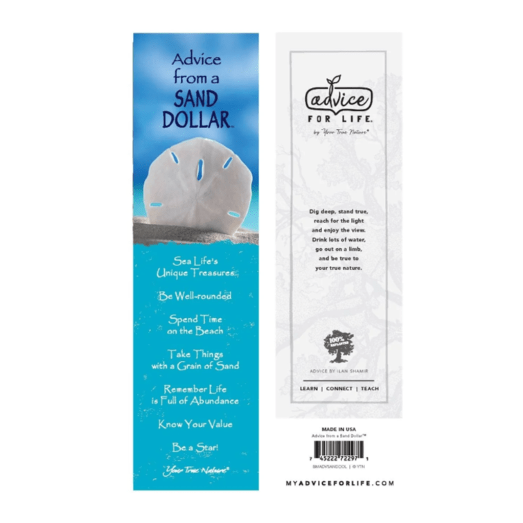 Bookmark - Advice From a Sand Dollar