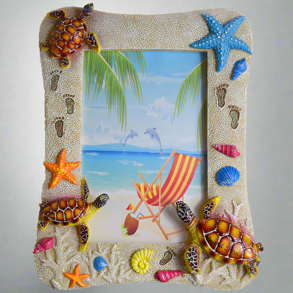Picture Frame - Beach & Sea Turtles