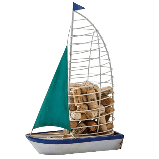 Cork Caddy Sailboat