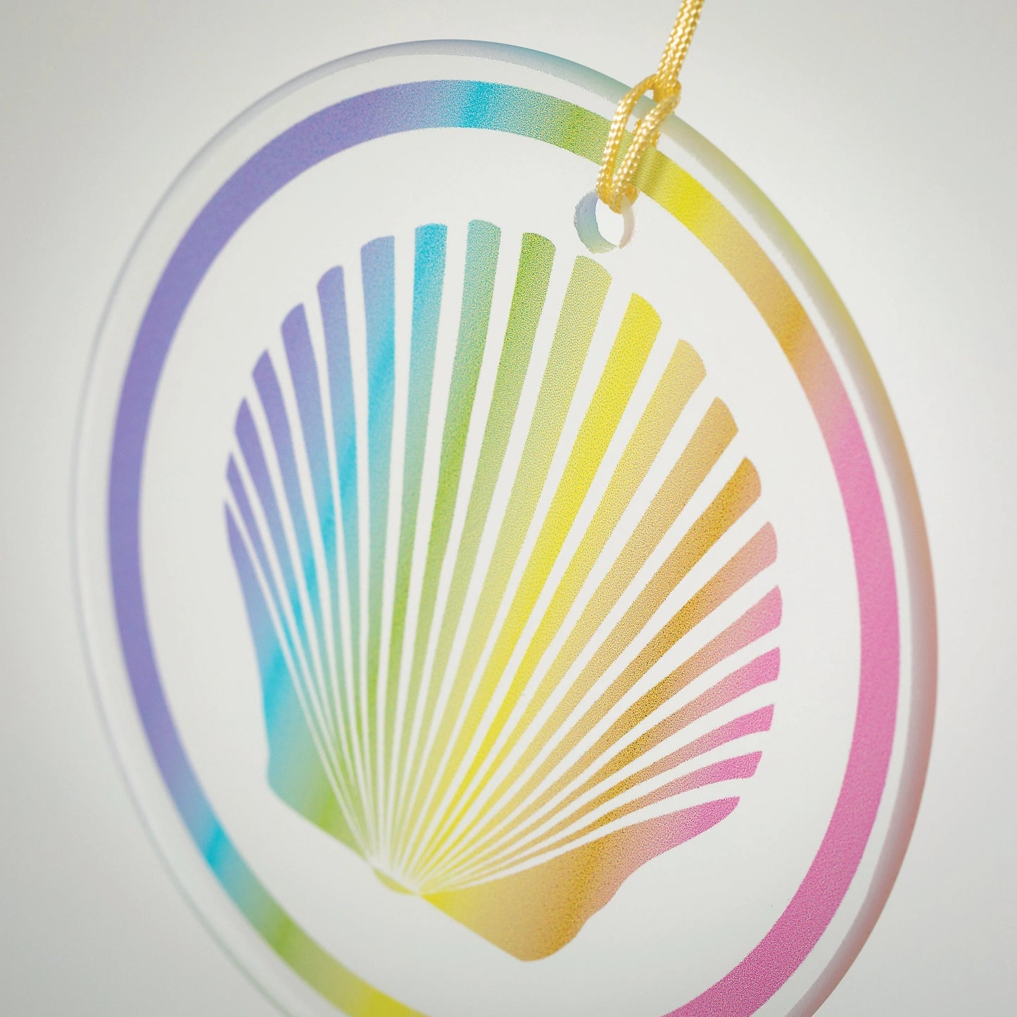 Coastal Chime Glass Sea Shell