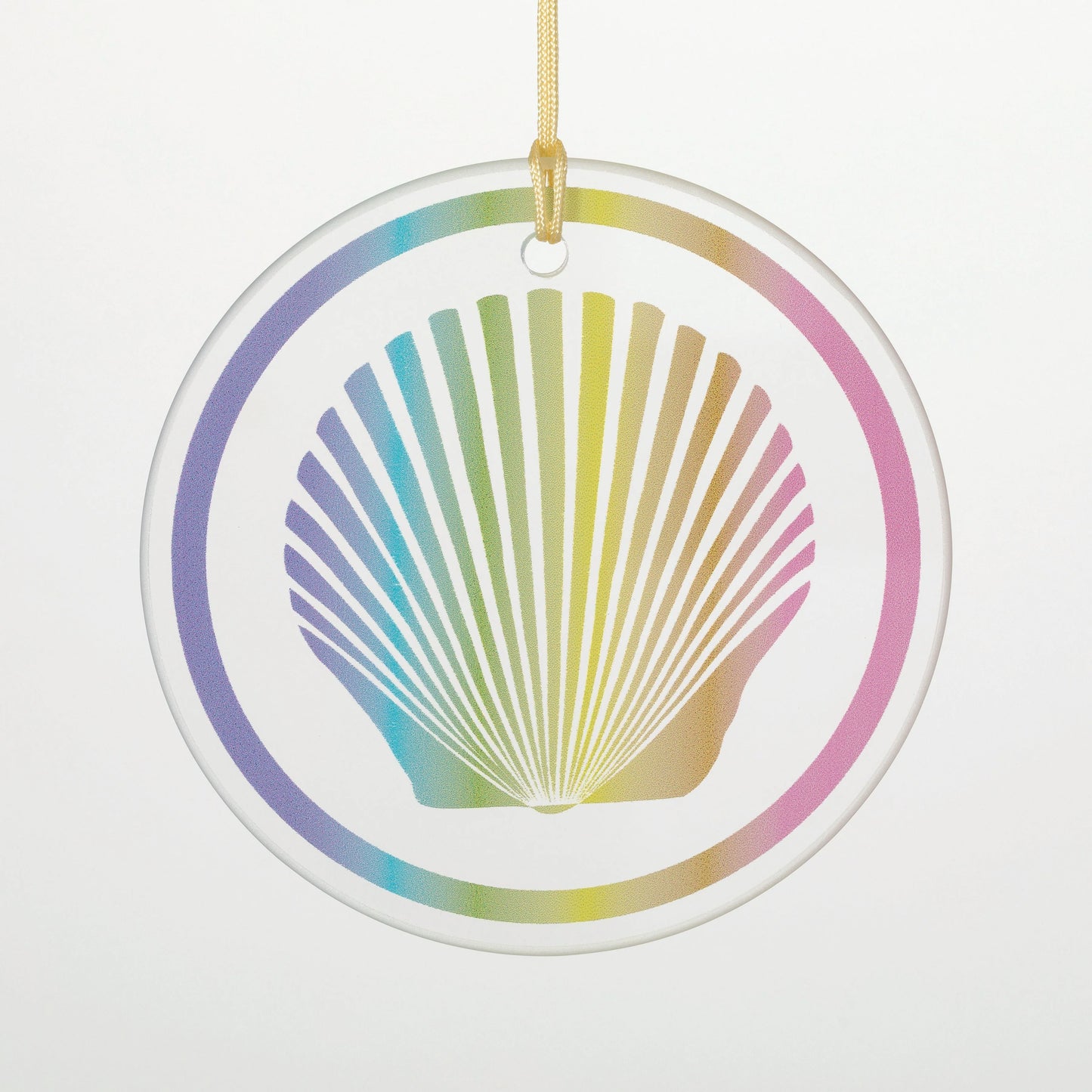 Coastal Chime Glass Sea Shell